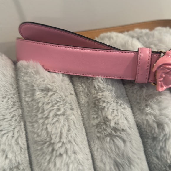 Versace Pink Medusa Belt for Women - Picture 11 of 17